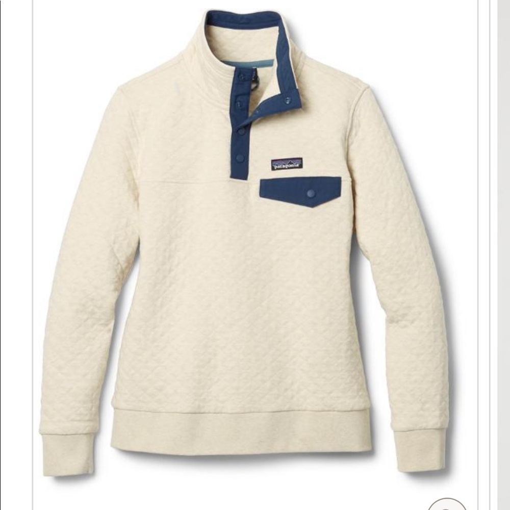 Women’s Patagonia Cotton Quilt Snap-T Pullover Large